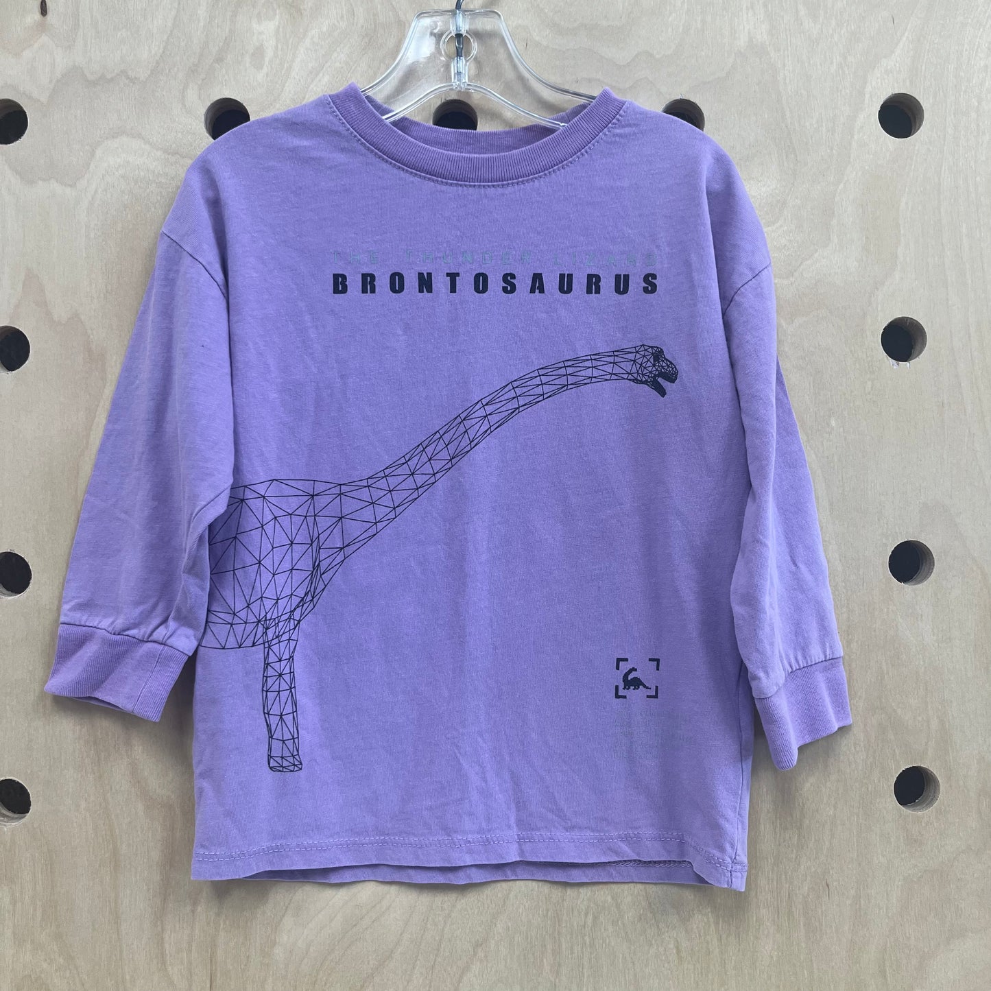 Purple Thunder Lizard LS Tee