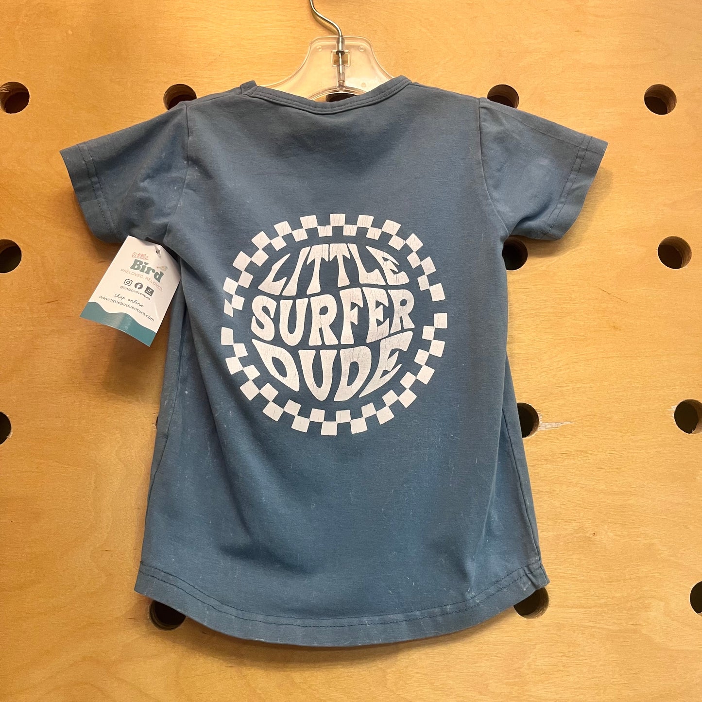 Blue 'Little Sufer Dude' Tee