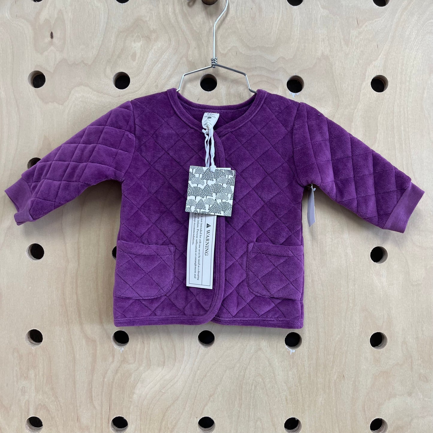 Purple Quilted Jacket NEW!