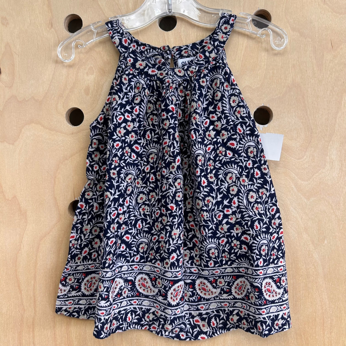 Navy Floral Tank