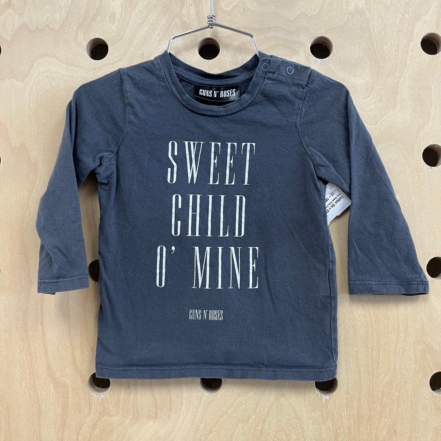 Grey Sweet Child O Mine LS Tee