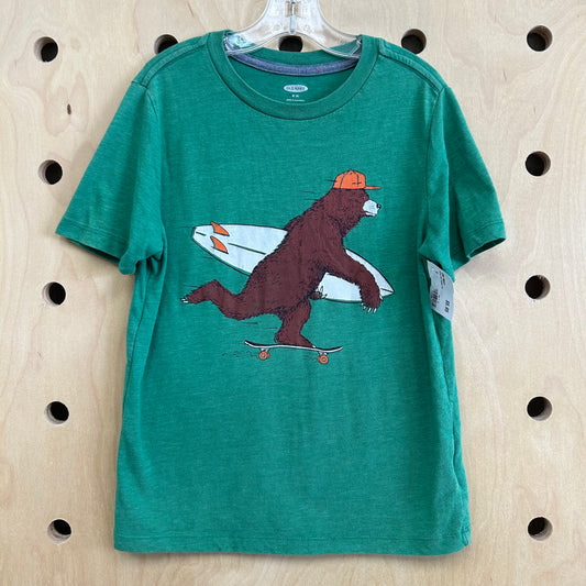 Green Surf Grizzly Tee
