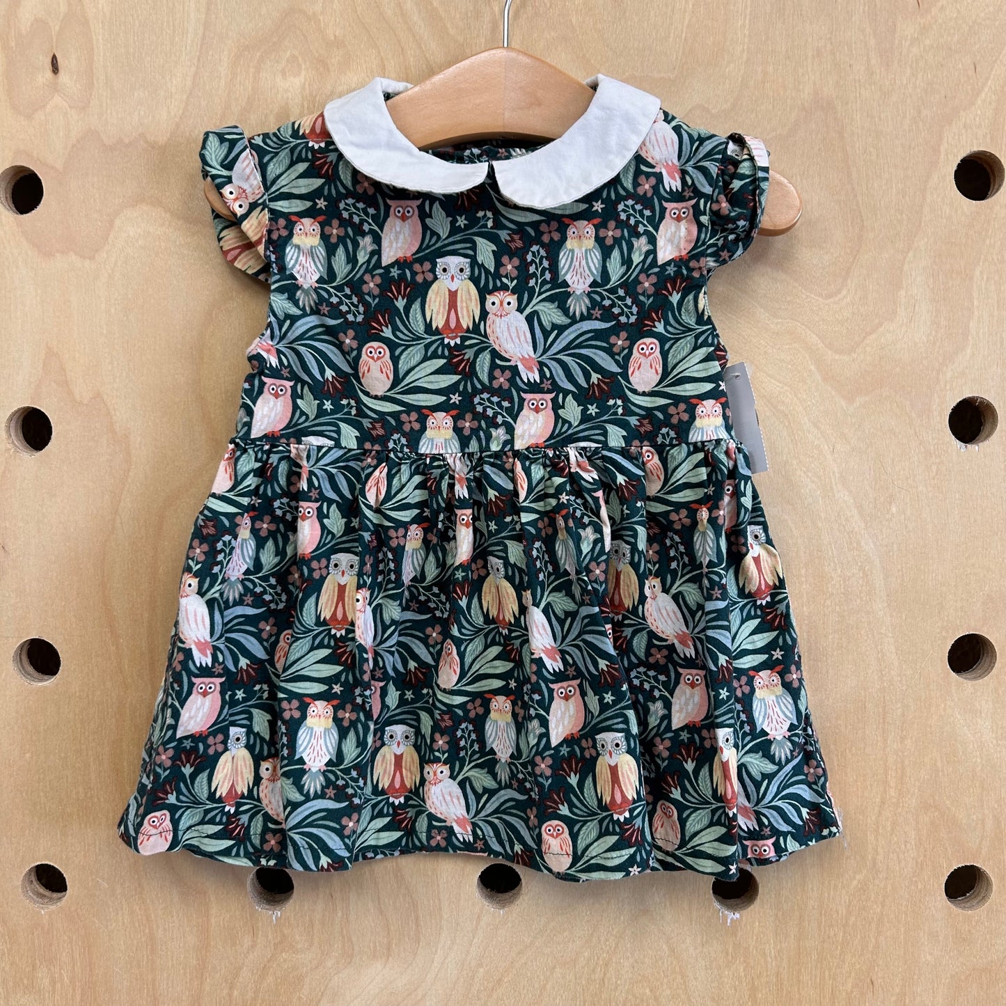 Green Owls Dress