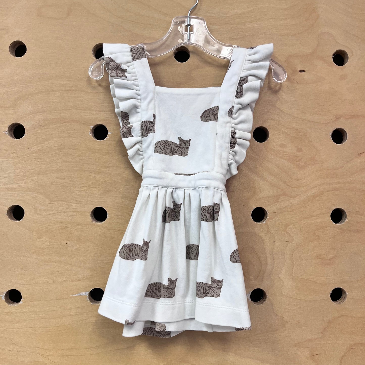 Organic Cream & Brown Cats Jumper
