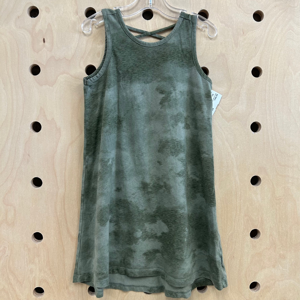 Green Tie Dye Dress