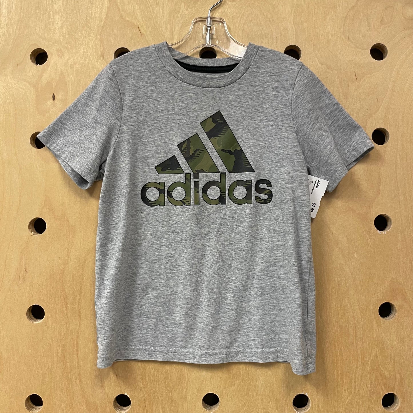 Grey Camo Logo Tee