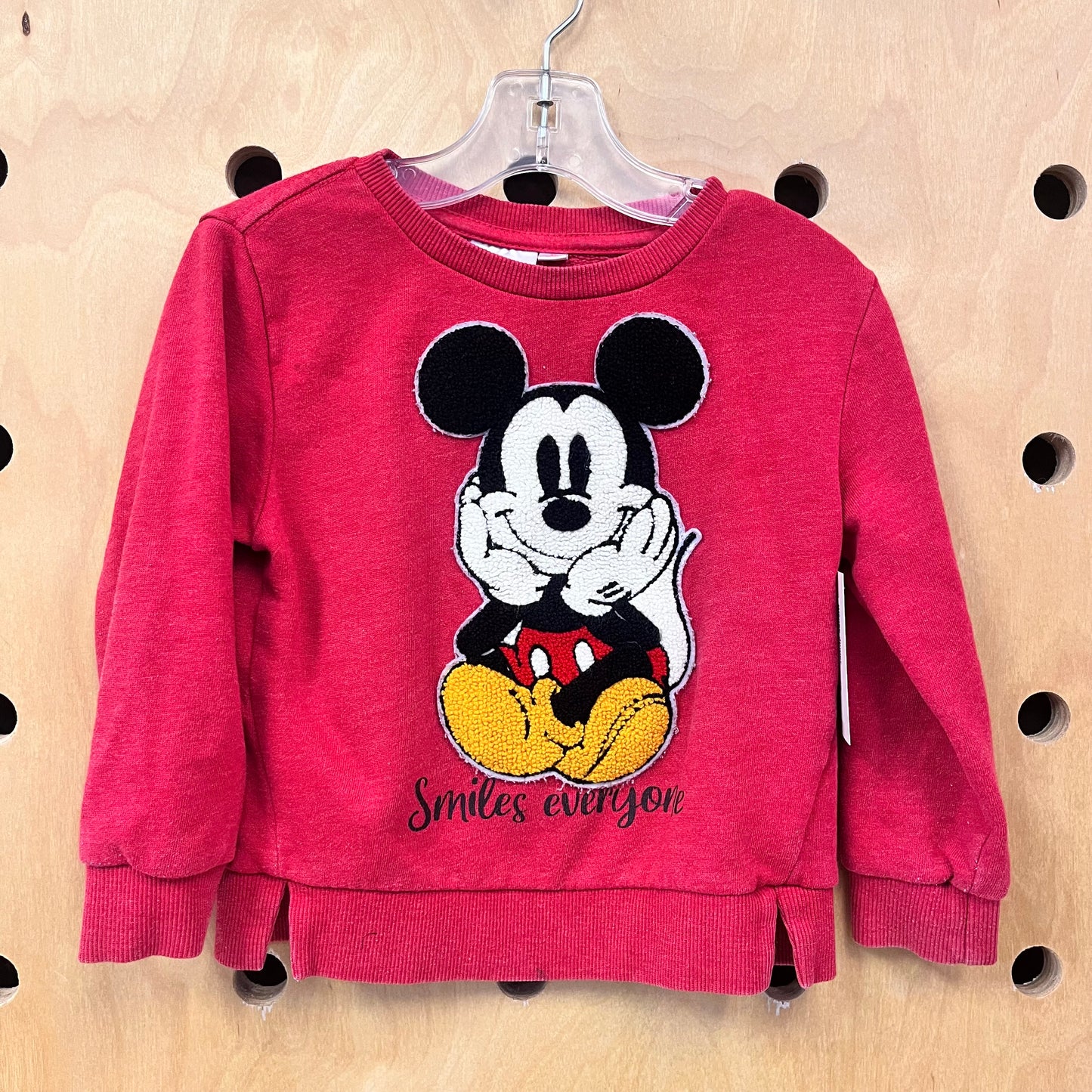 Mickey Patch Smiles Sweatshirt