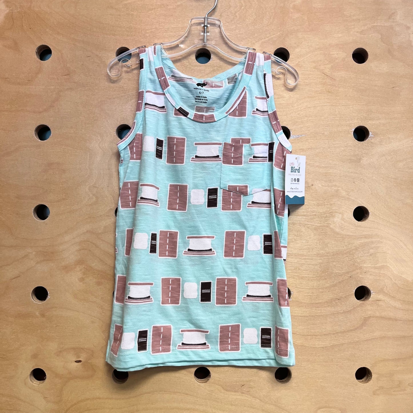 Aqua S'mores Pocket Tank