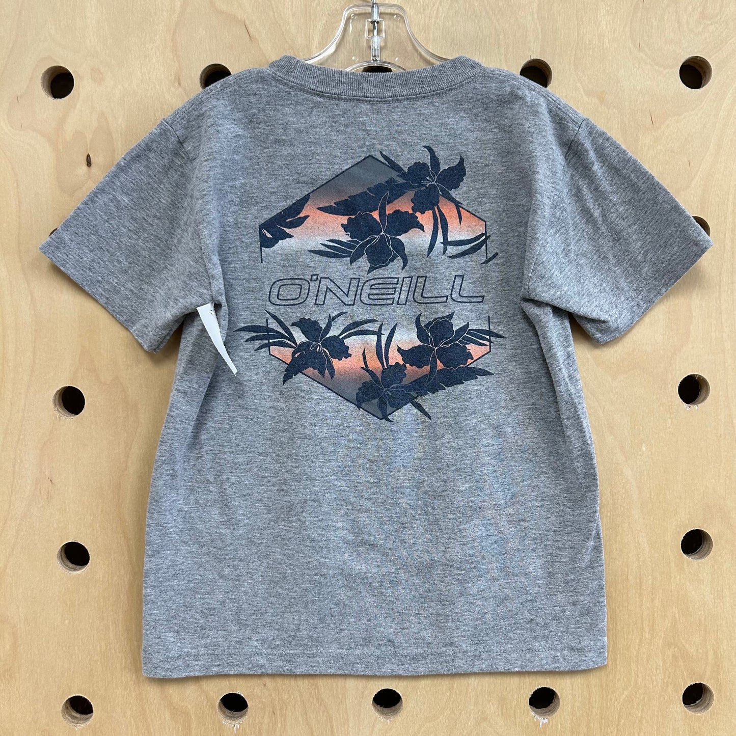 Grey Tropical Scene Tee