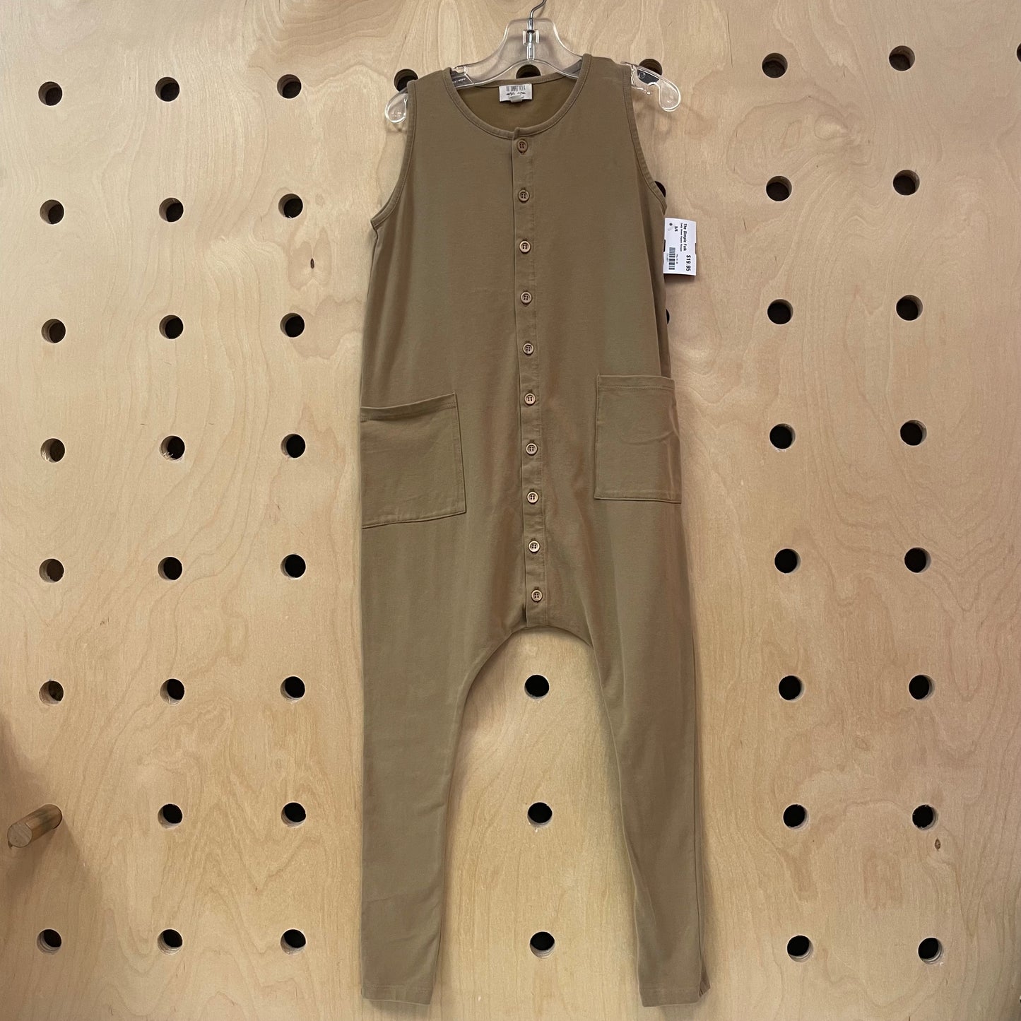 Eartjy Brown Organic Romper