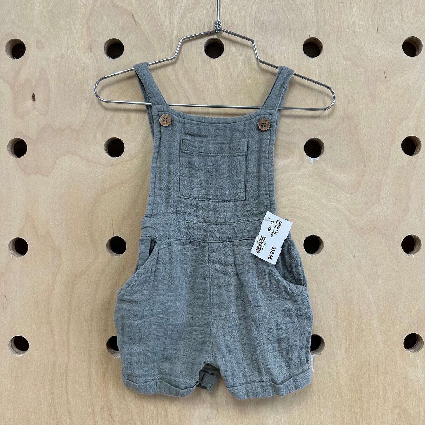 Green Gauze Shortalls