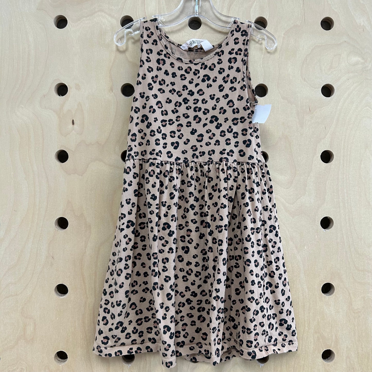 Tan Leopard Print Dress