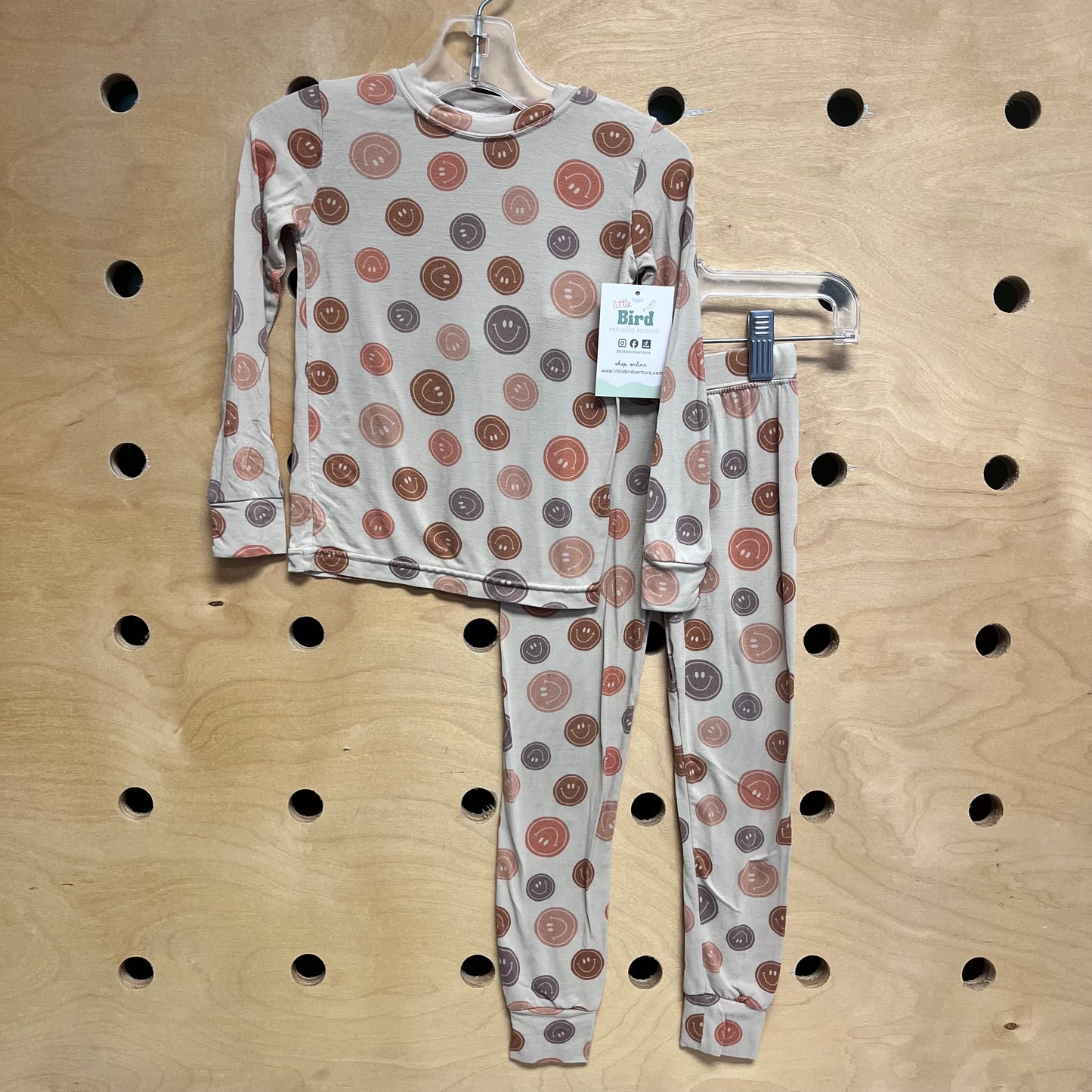 Neautrals Smiley Face Bamboo PJ's