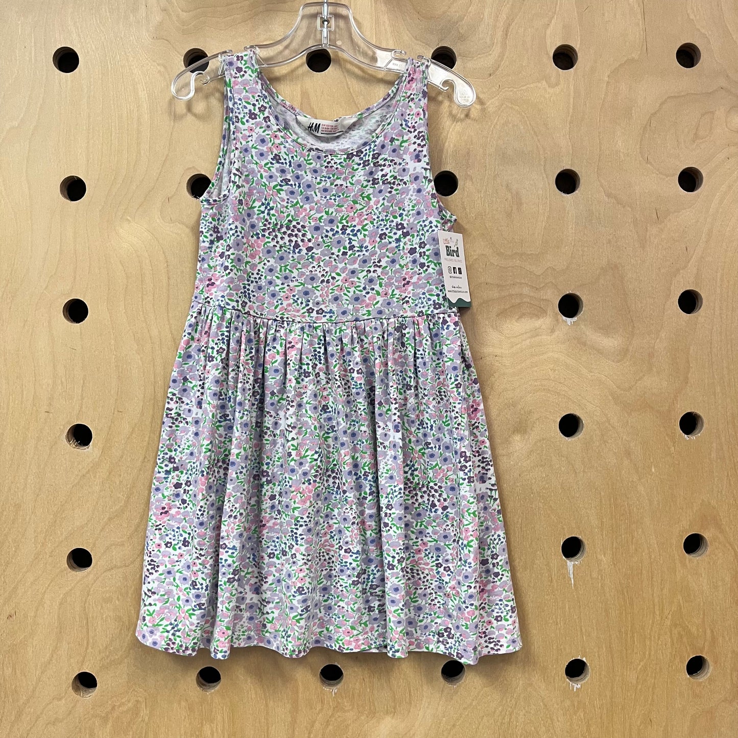 Lavender Floral Dress