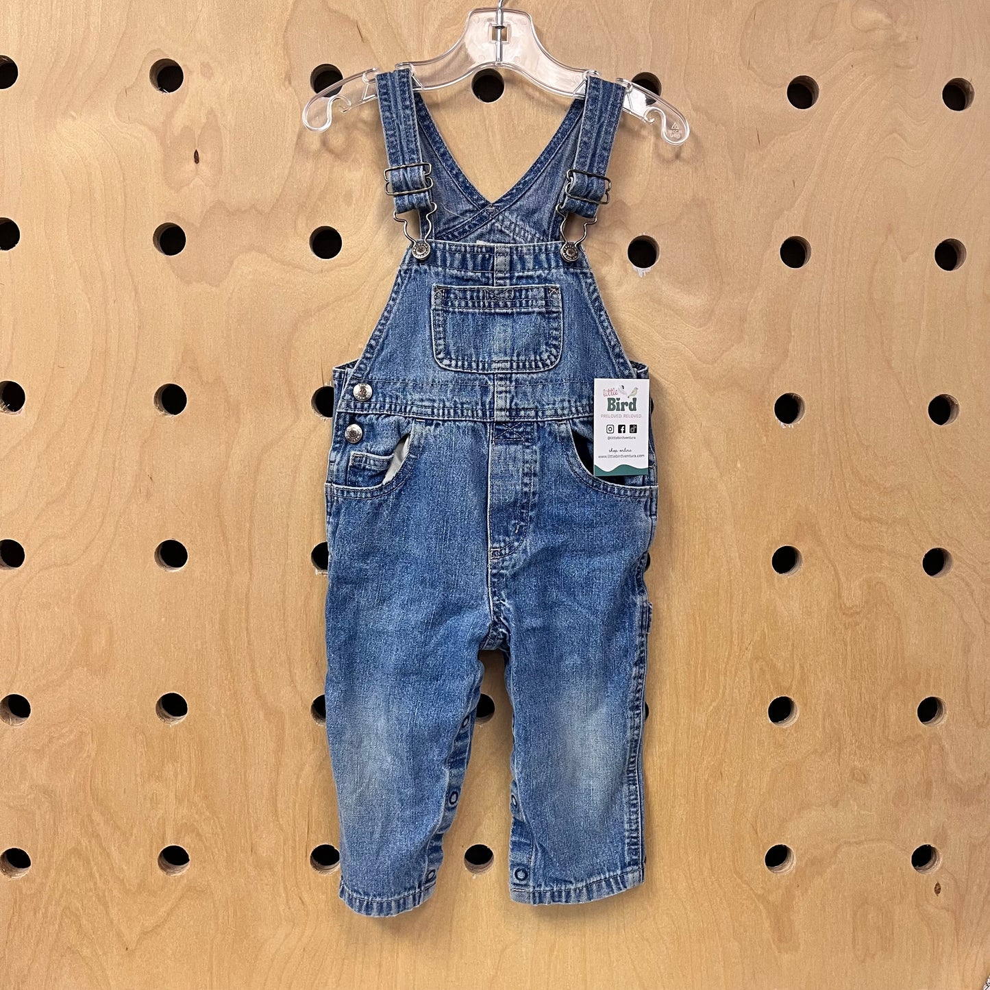 Denim Overalls