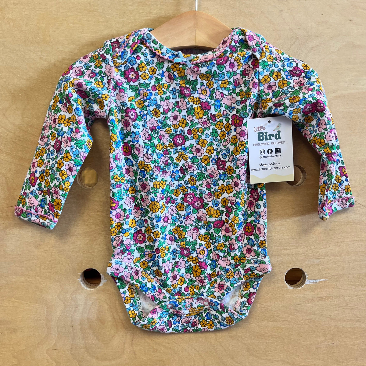 Floral Cotton Bodysuit