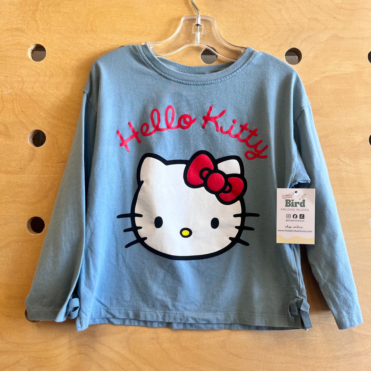 Blue Hello Kitty Long Sleeve