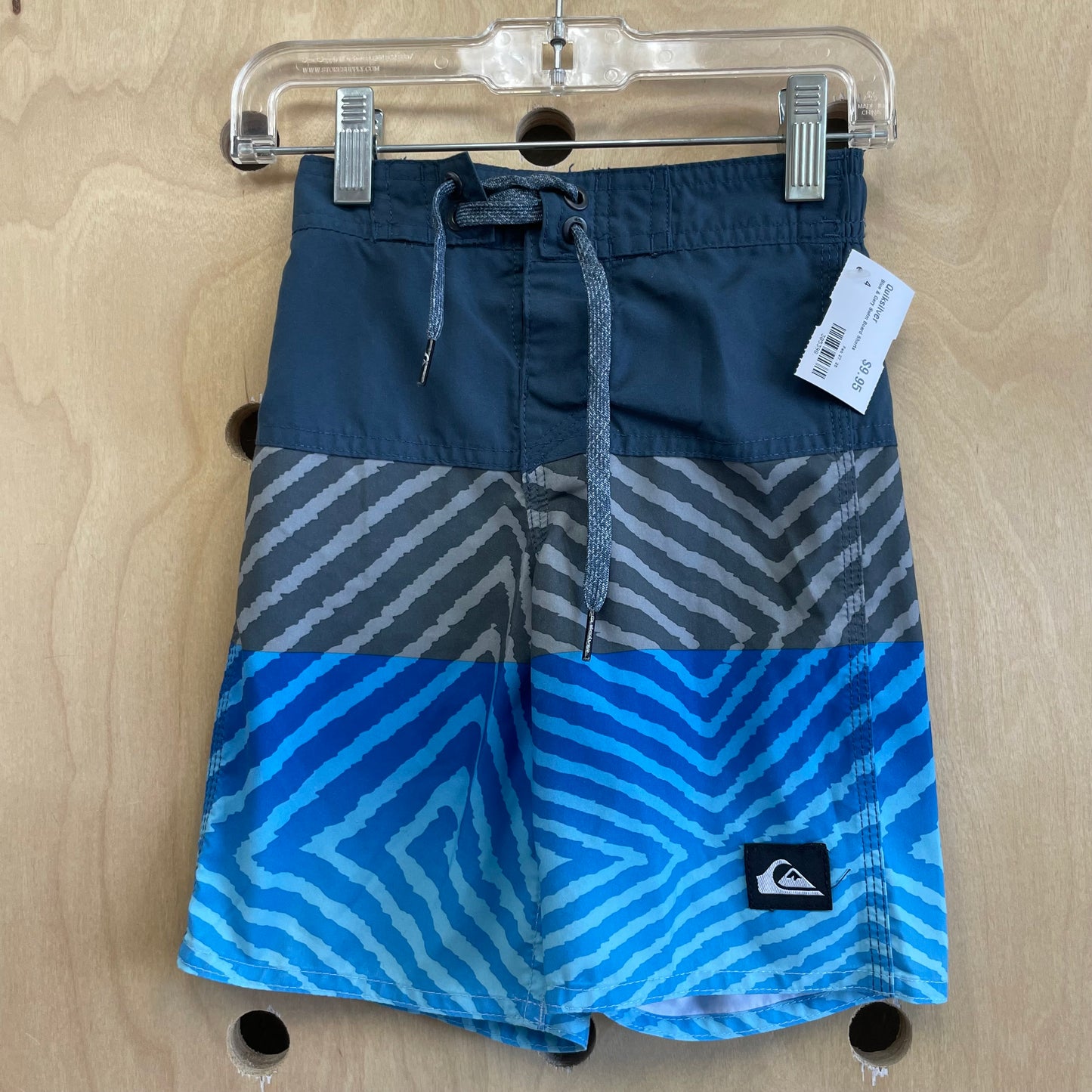 Blue & Grey Swim Board Shorts
