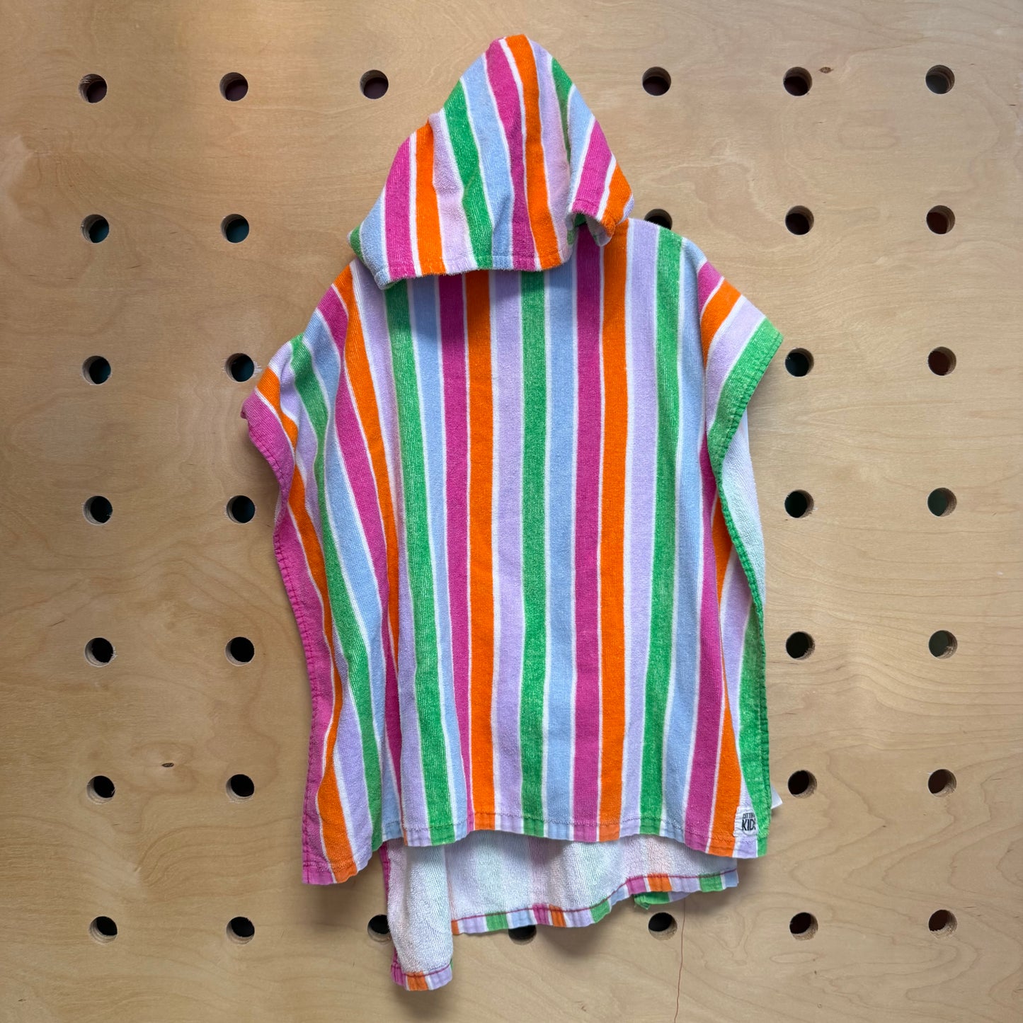 Multicolor Hooded Swim Cover