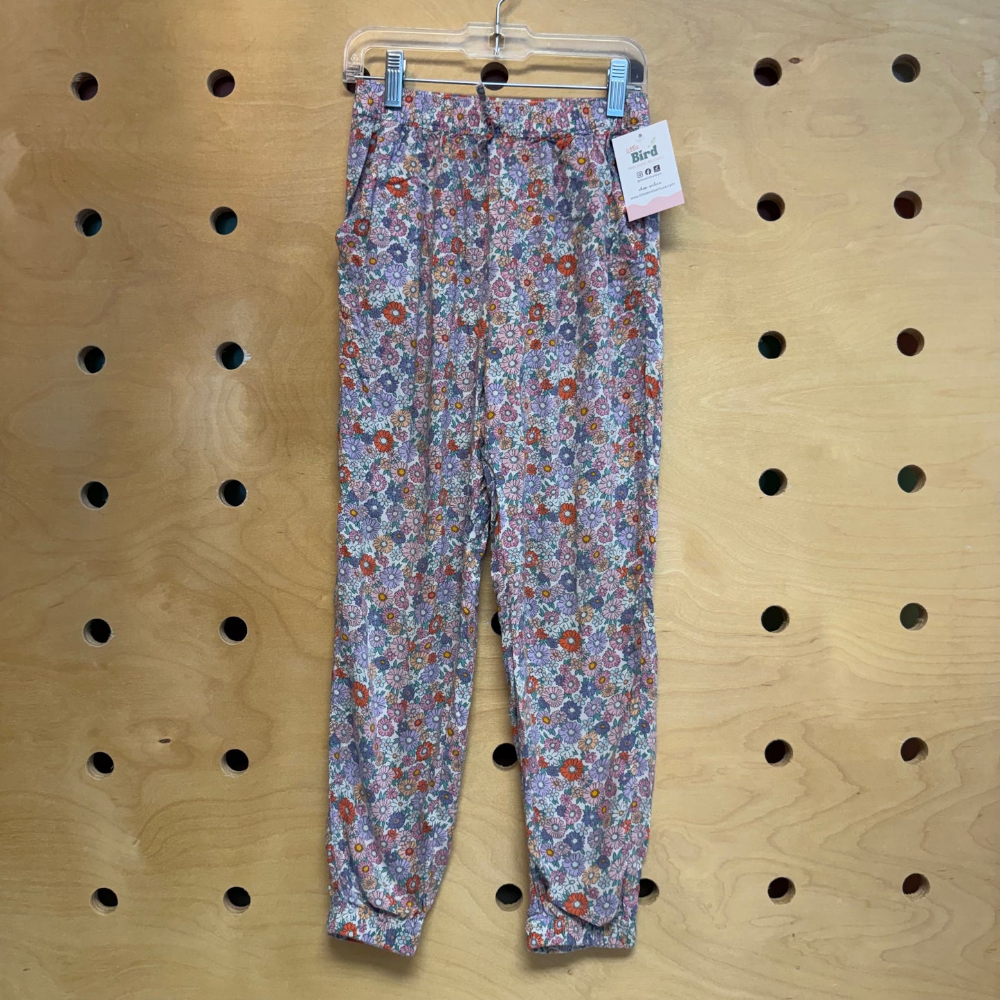 Pink/Purple Floral Joggers