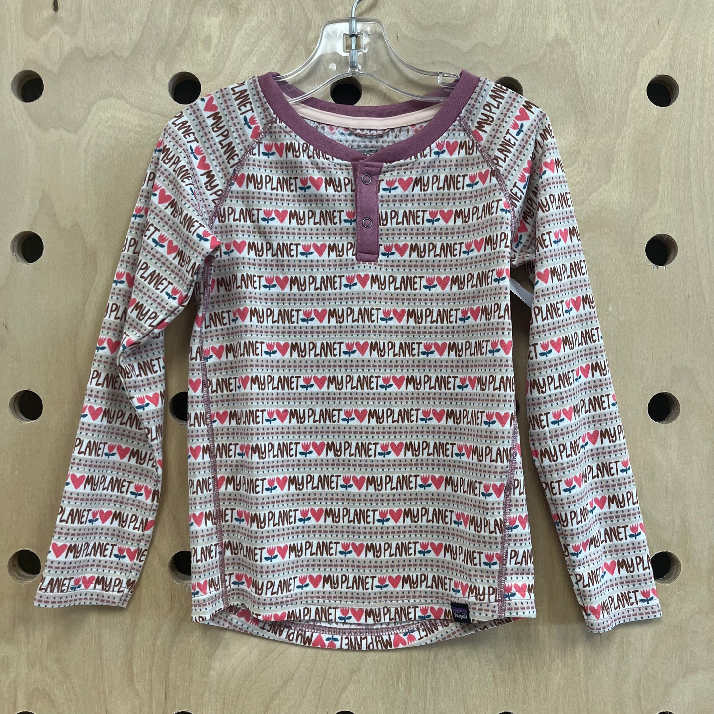 Pink+Tan My Planet Capilene Top