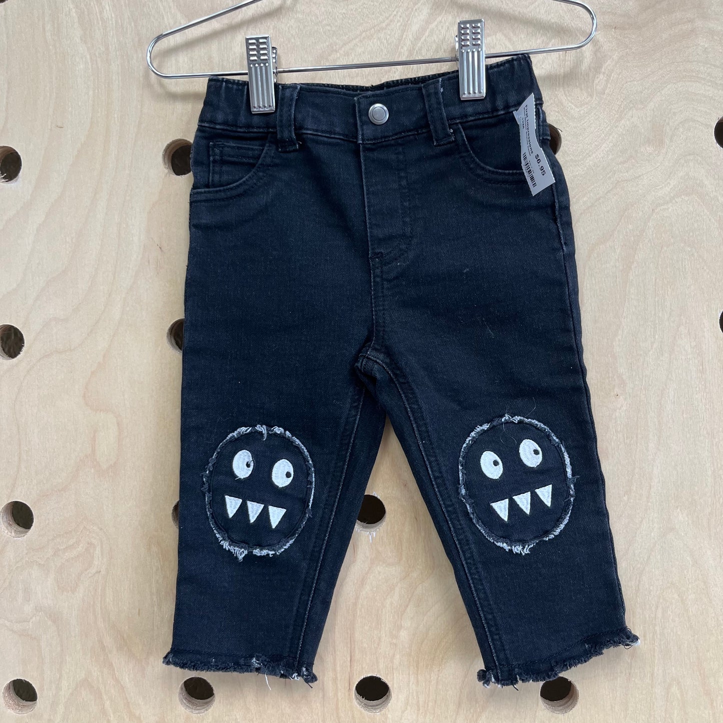 Black Monster Stretchy Denim