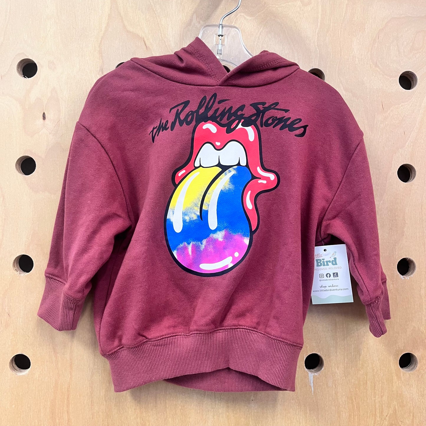 Rust Rolling Stones Hoodie