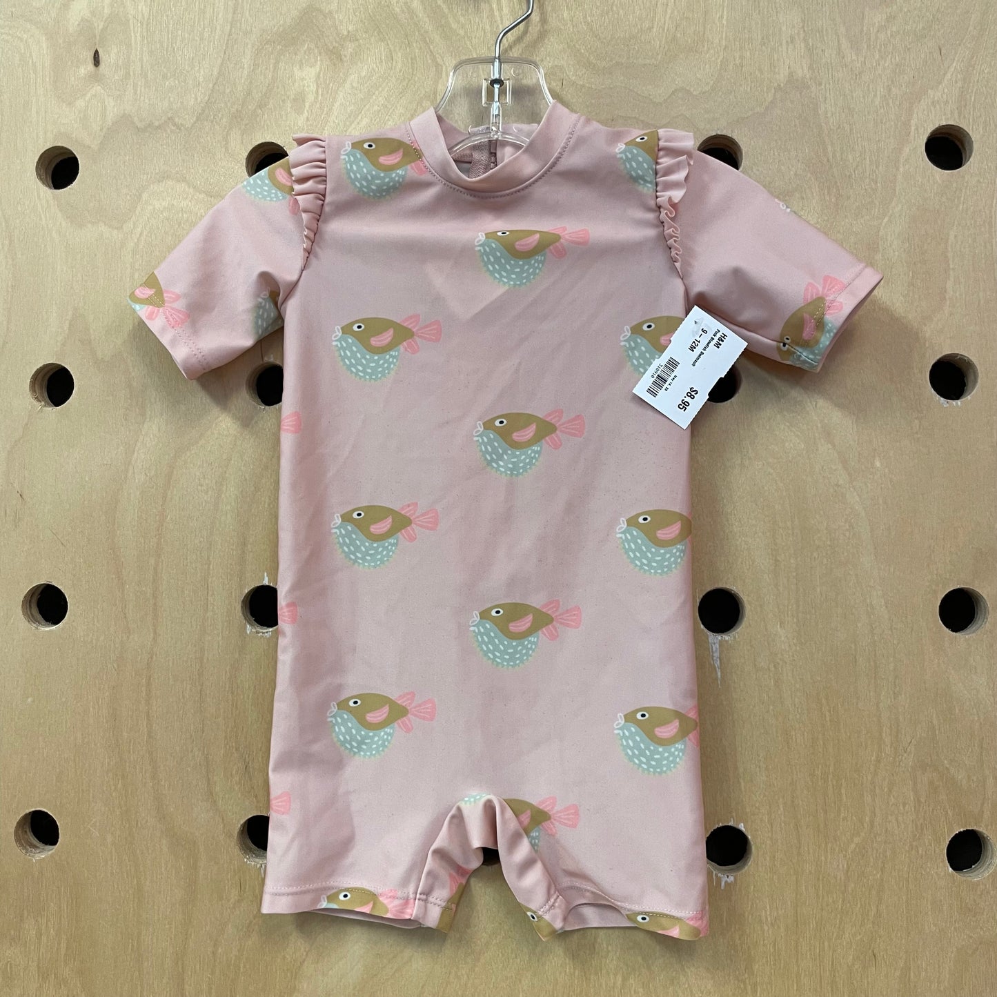 Pink Blowfish Swimsuit