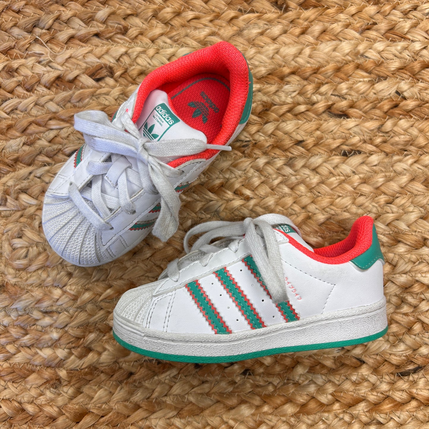 White Hi-Res Superstar Sneakers