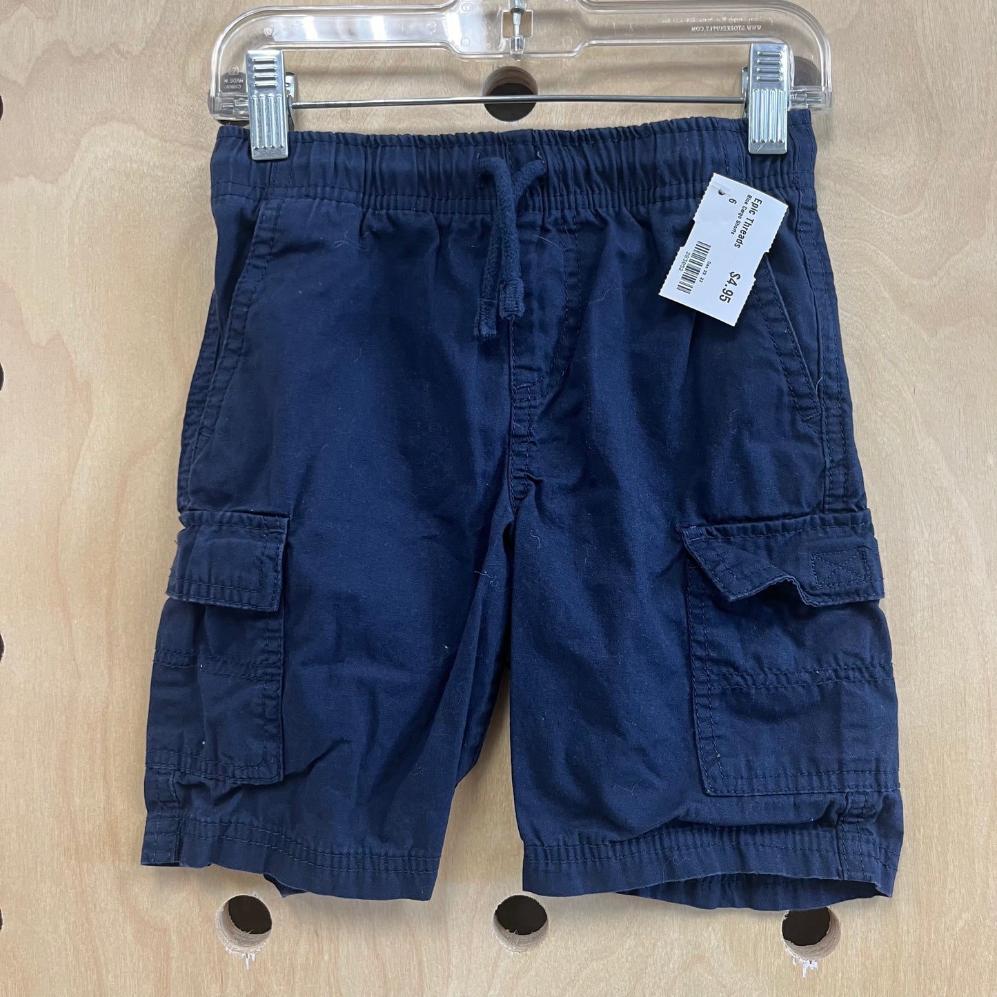 Blue Cargo Shorts
