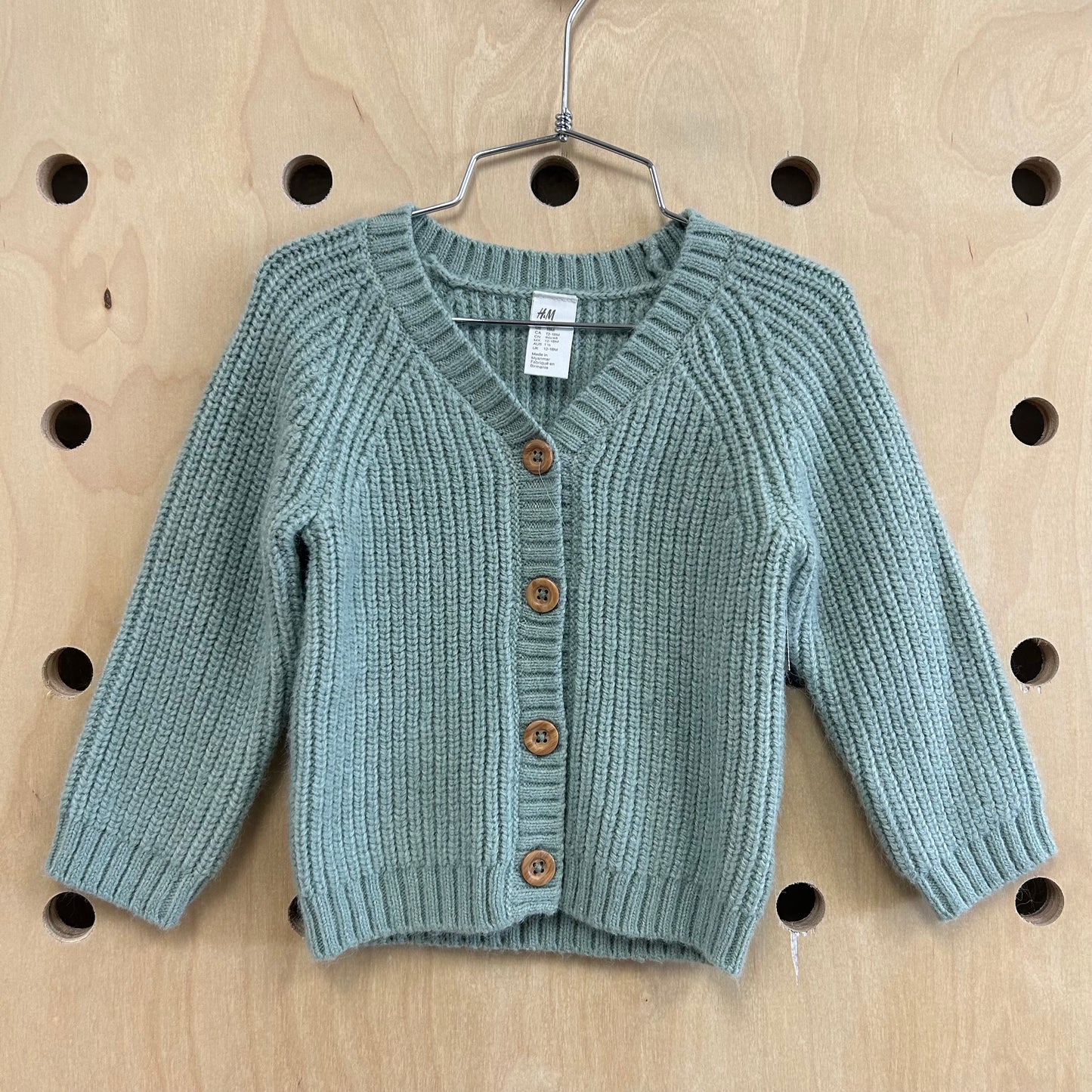Seafoam Chunky Knit Sweater