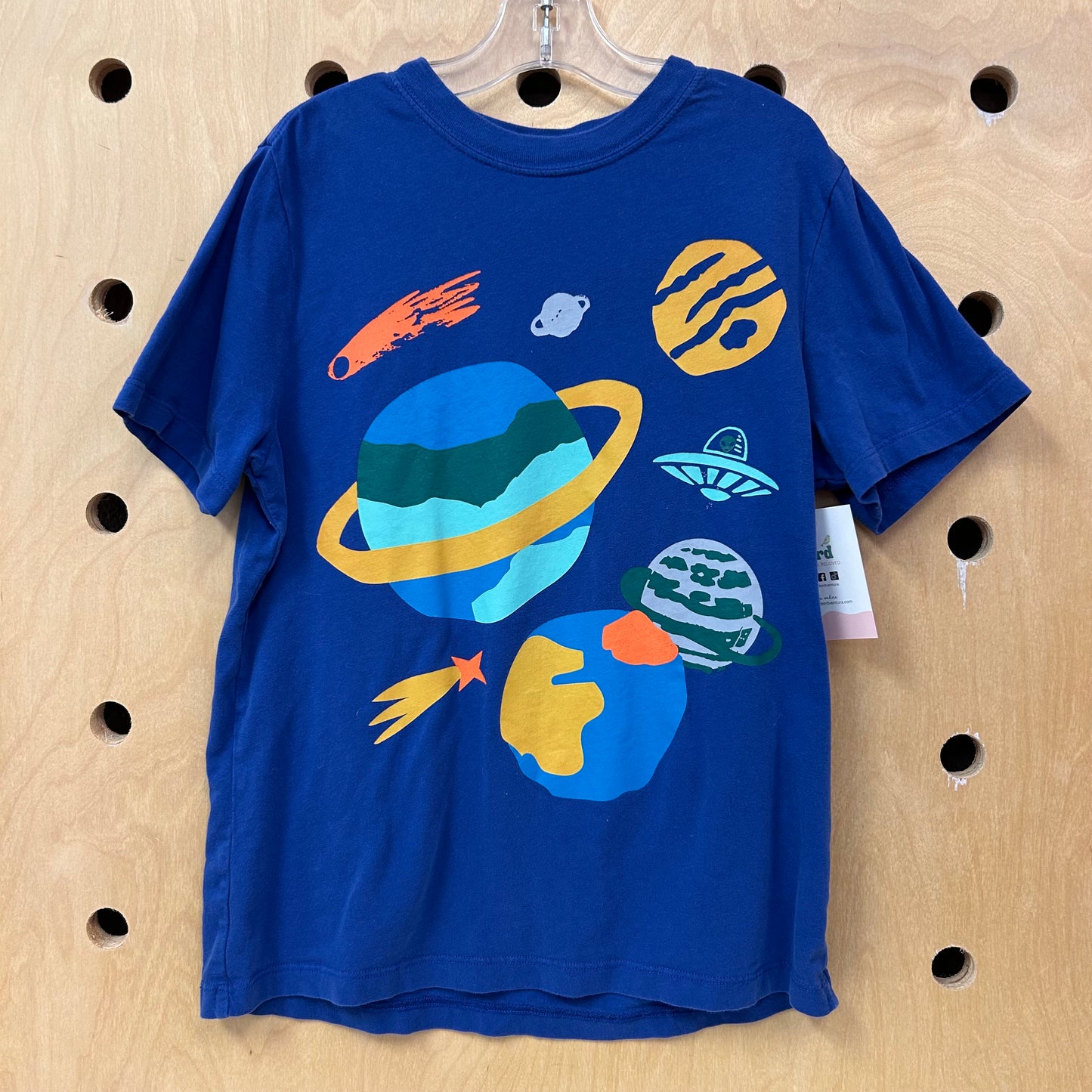 Blue Planets Cotton Tee