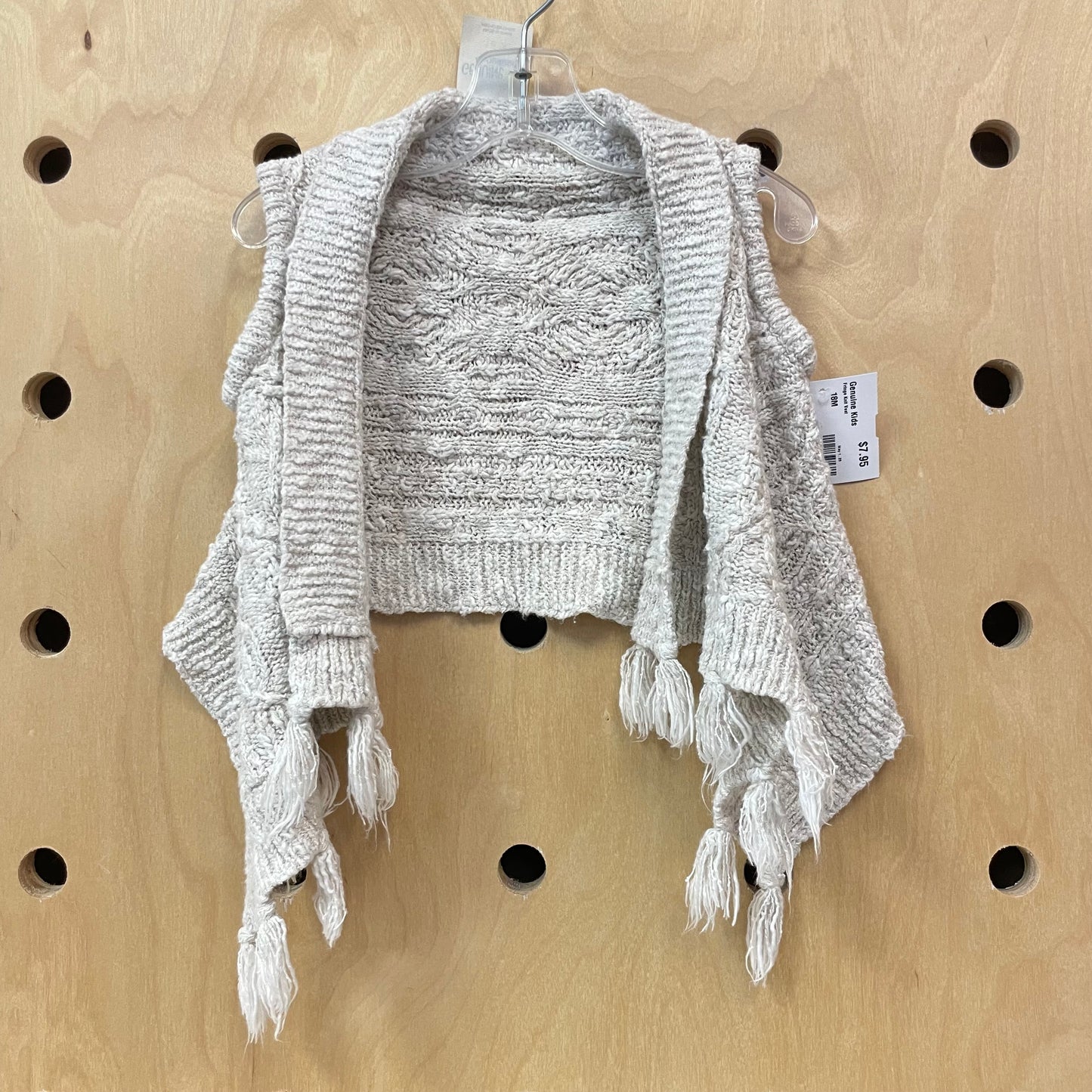 Fringe Knit Vest
