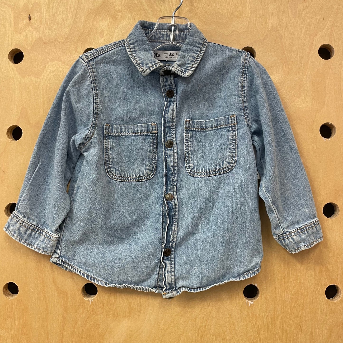 Denim Snap Shirt