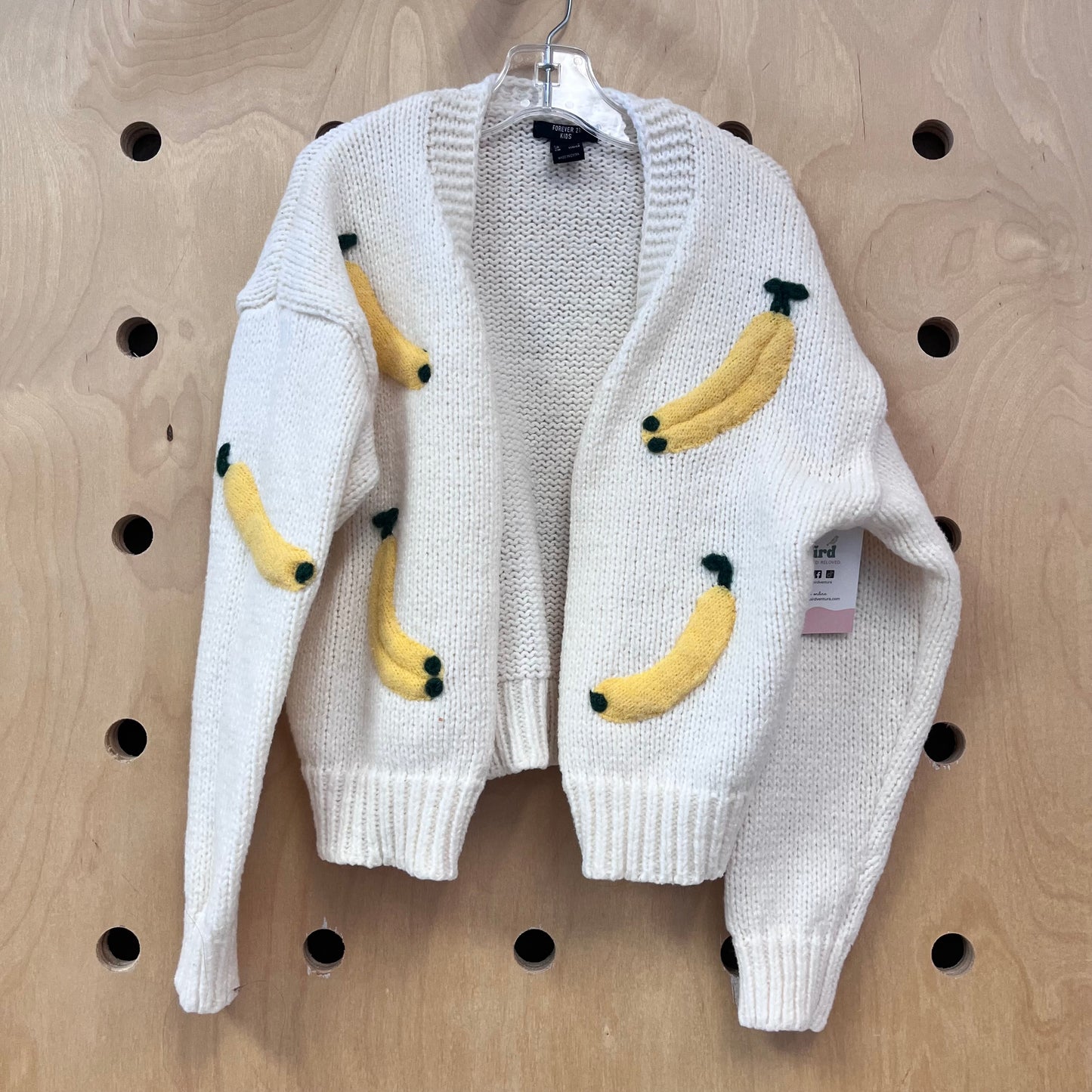 Cream Bananas Cardigan