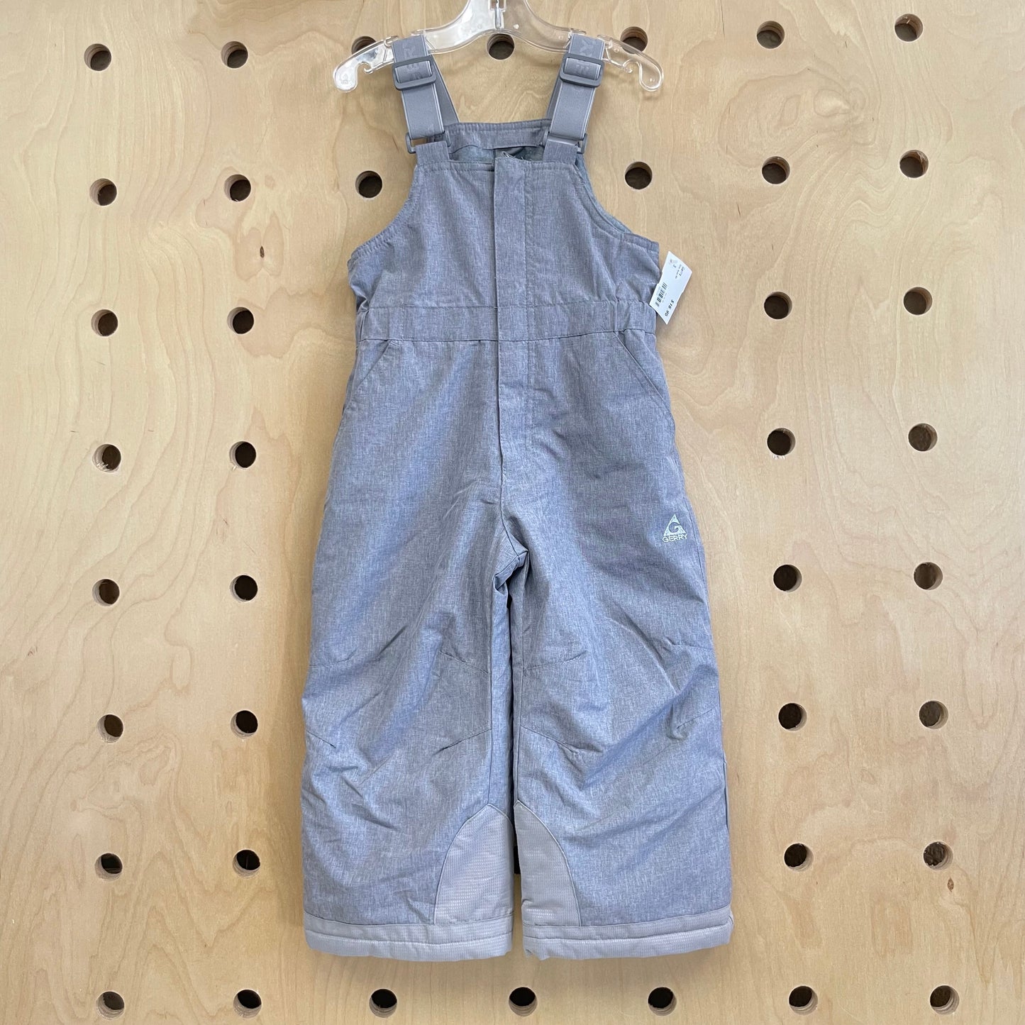 Grey Snow Bib