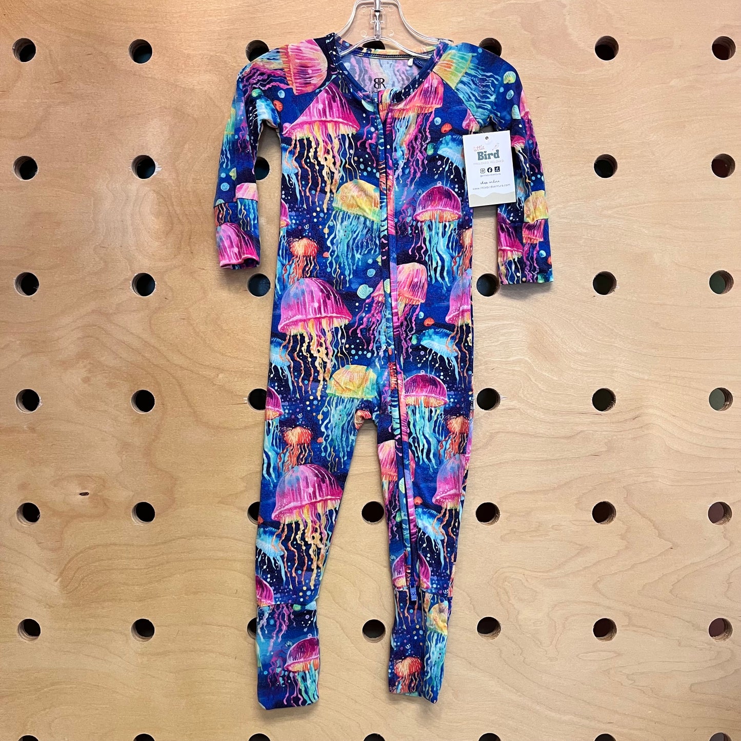 Colorful Jellyfish Bamboo Zippy