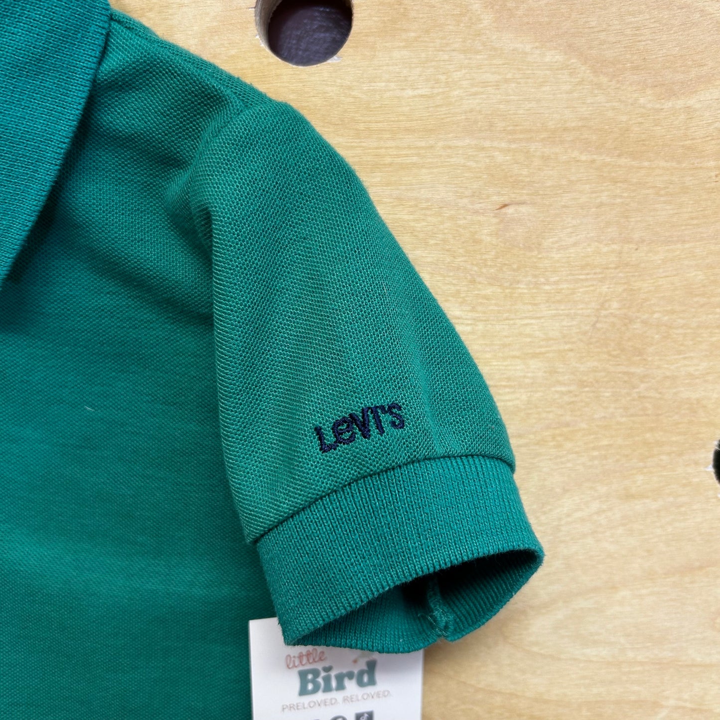 Little Levis Y2K Green Polo