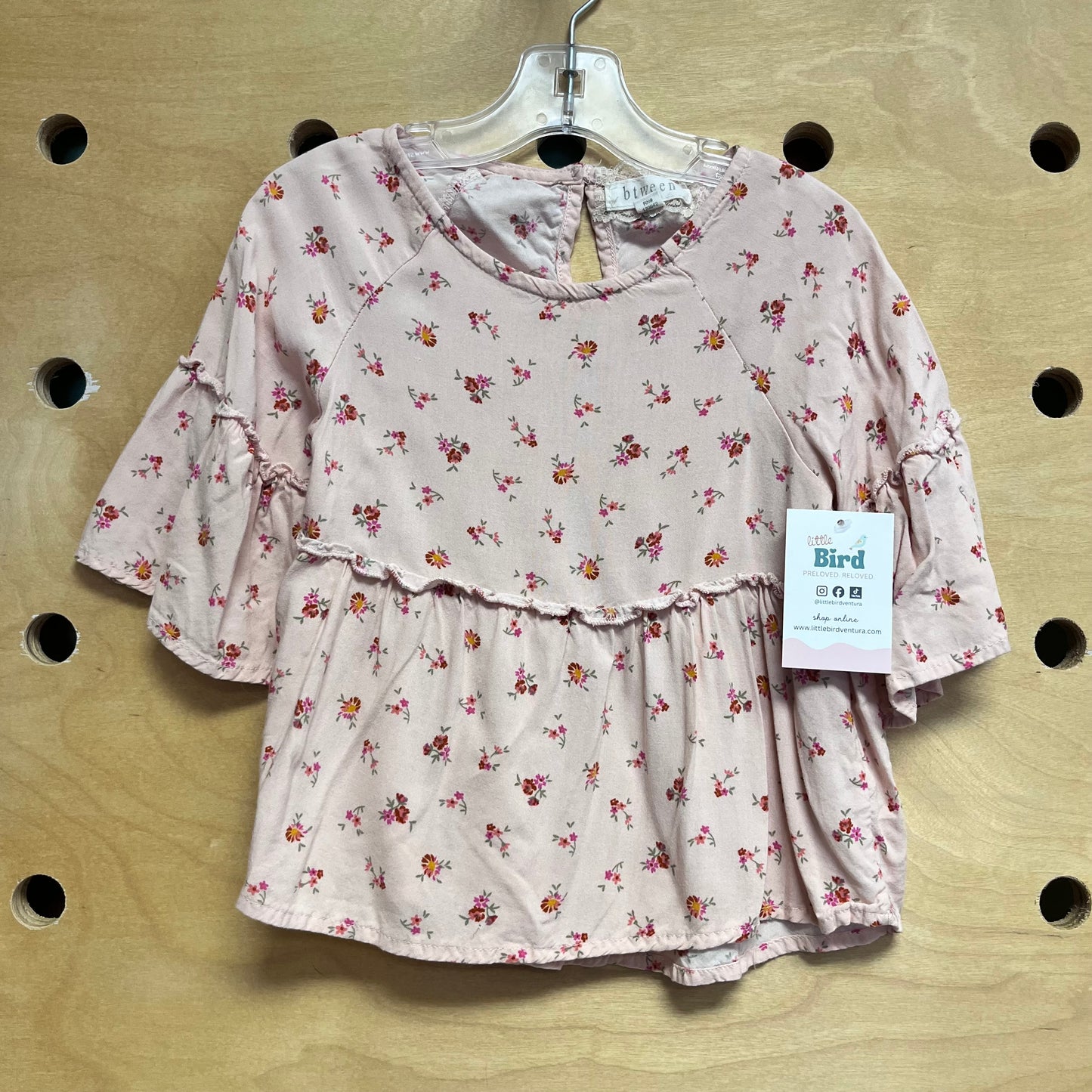 Pink Floral Top