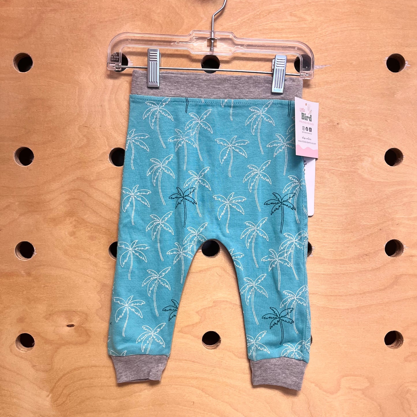 Blue Palm Trees Soft Pants NEW!