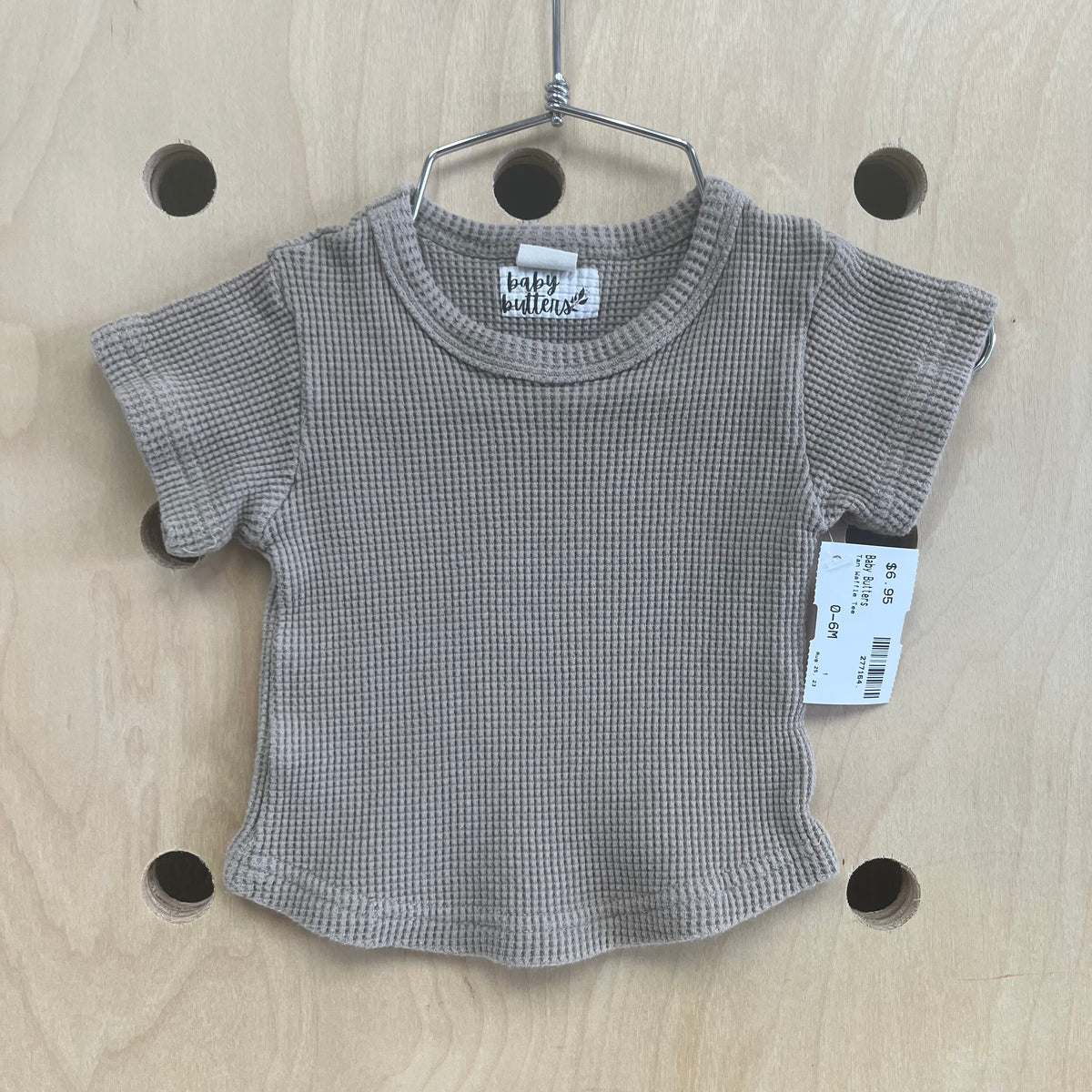 Tan Waffle Tee