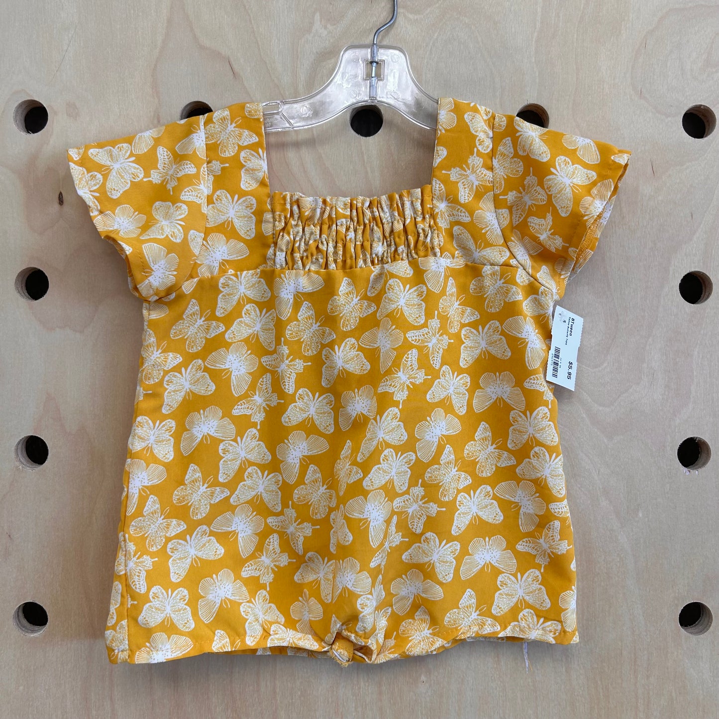 Yellow Butterfly Top