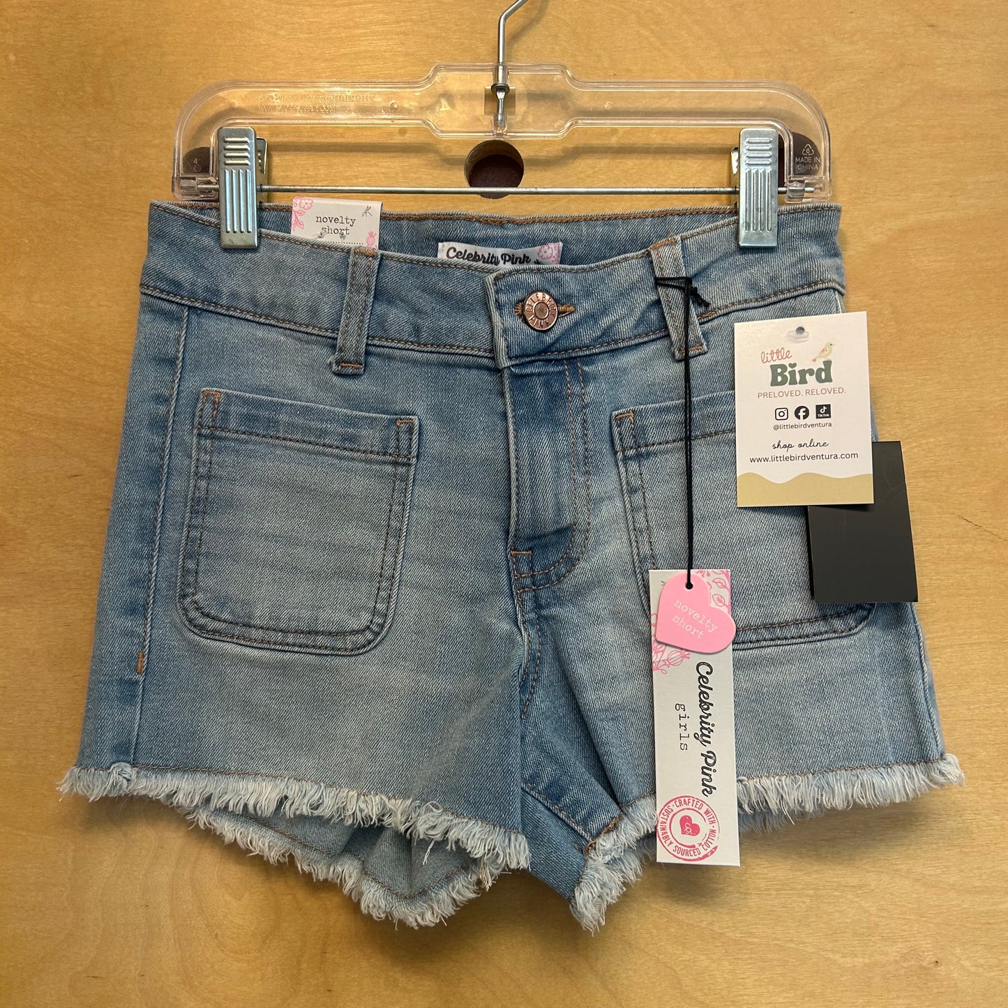 Mid Rise Denim Shorts NEW!