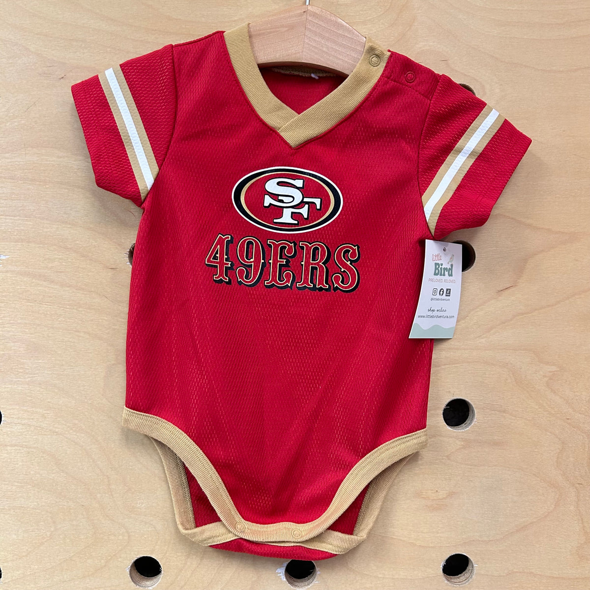 Sf 49ers Jersey Bodysuit