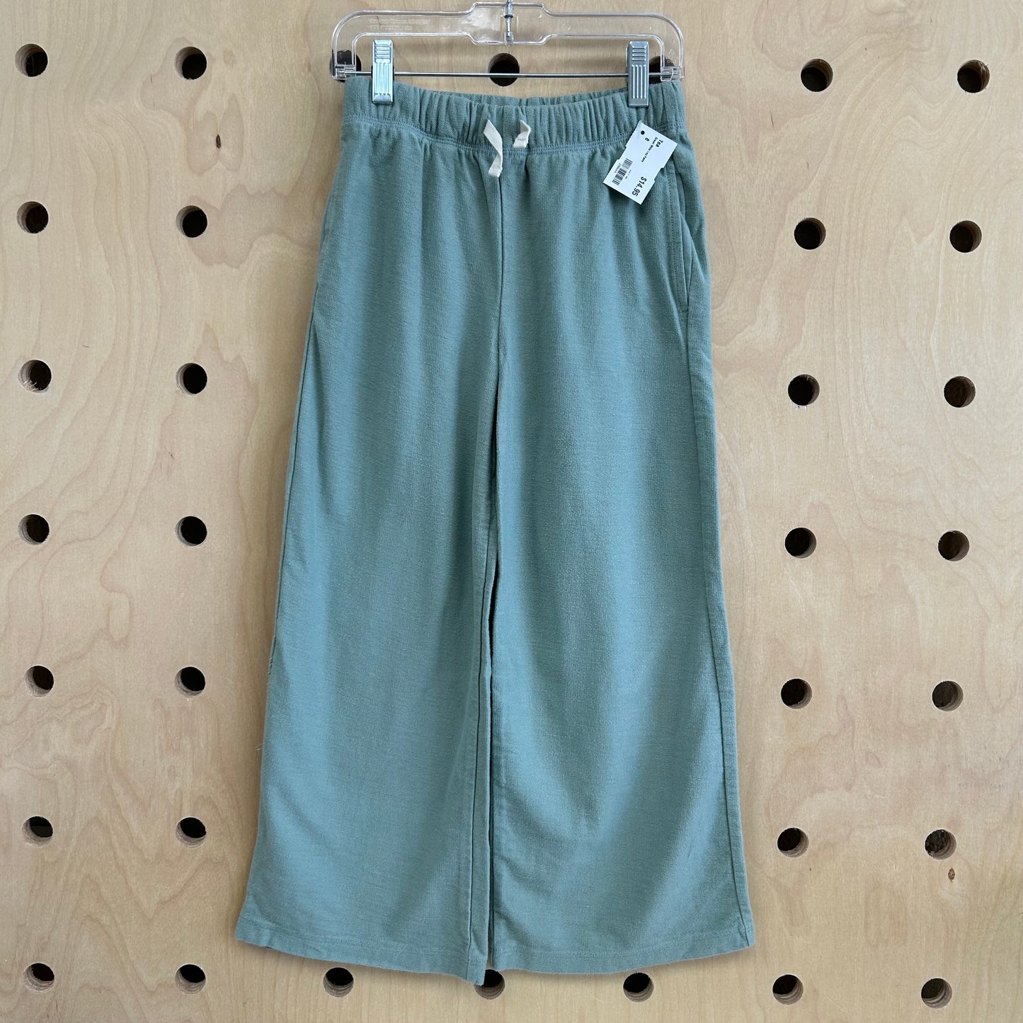 Green Wide Leg Pants