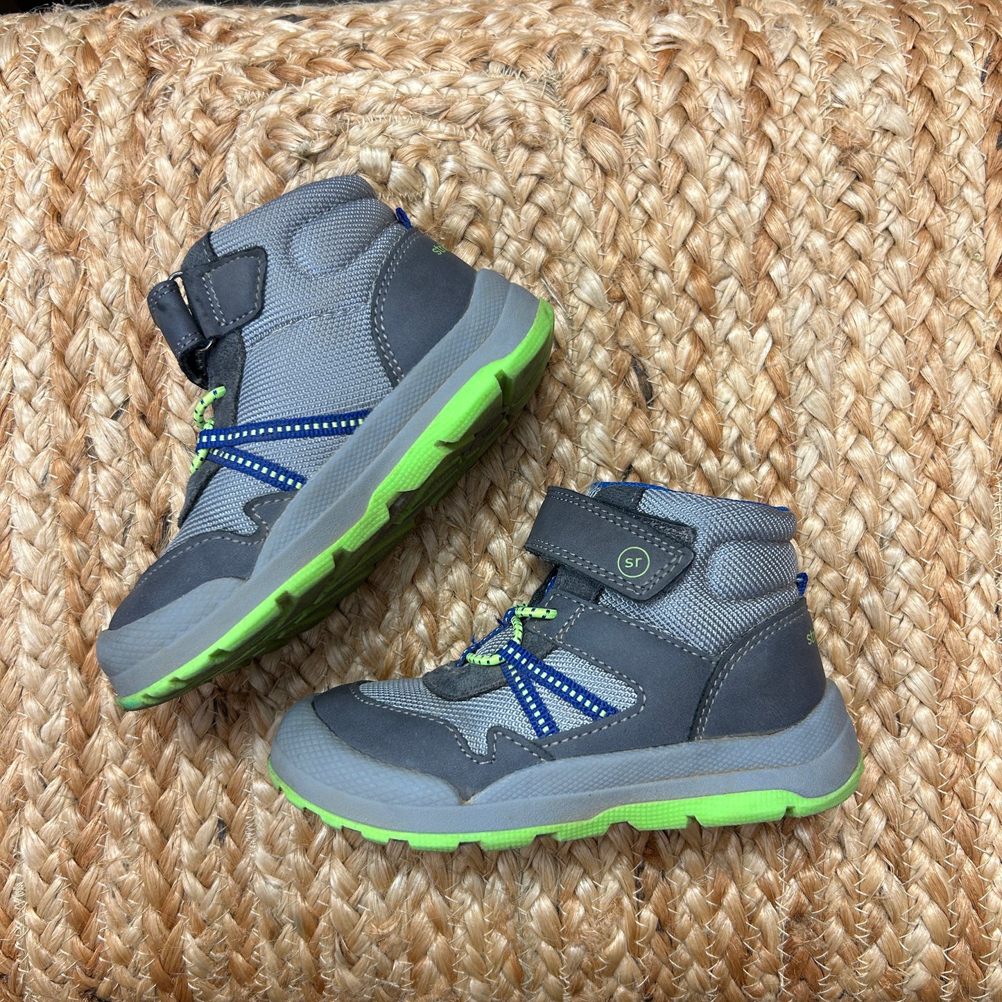 Grey & Neon Kamari Boots