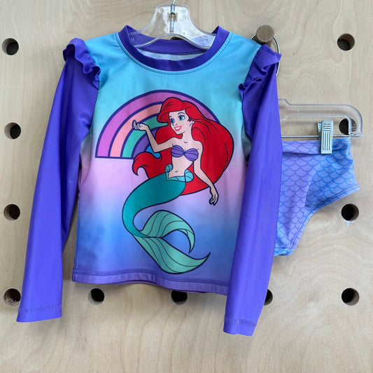 Purple Little Mermaid Swimsuit