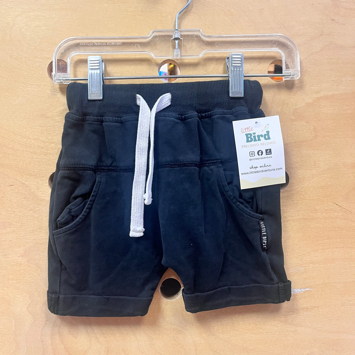 Black Slouchy Shorts