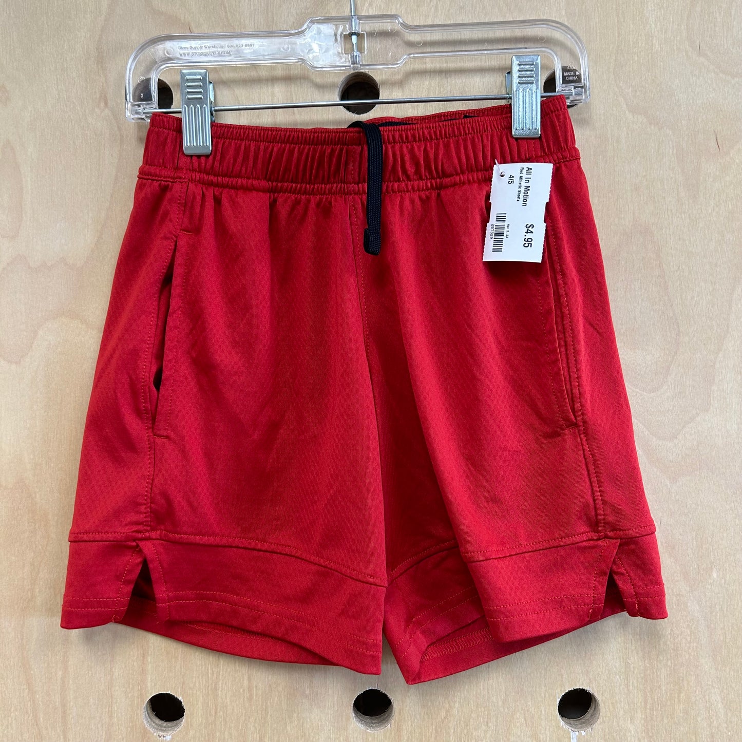 Red Athletic Shorts