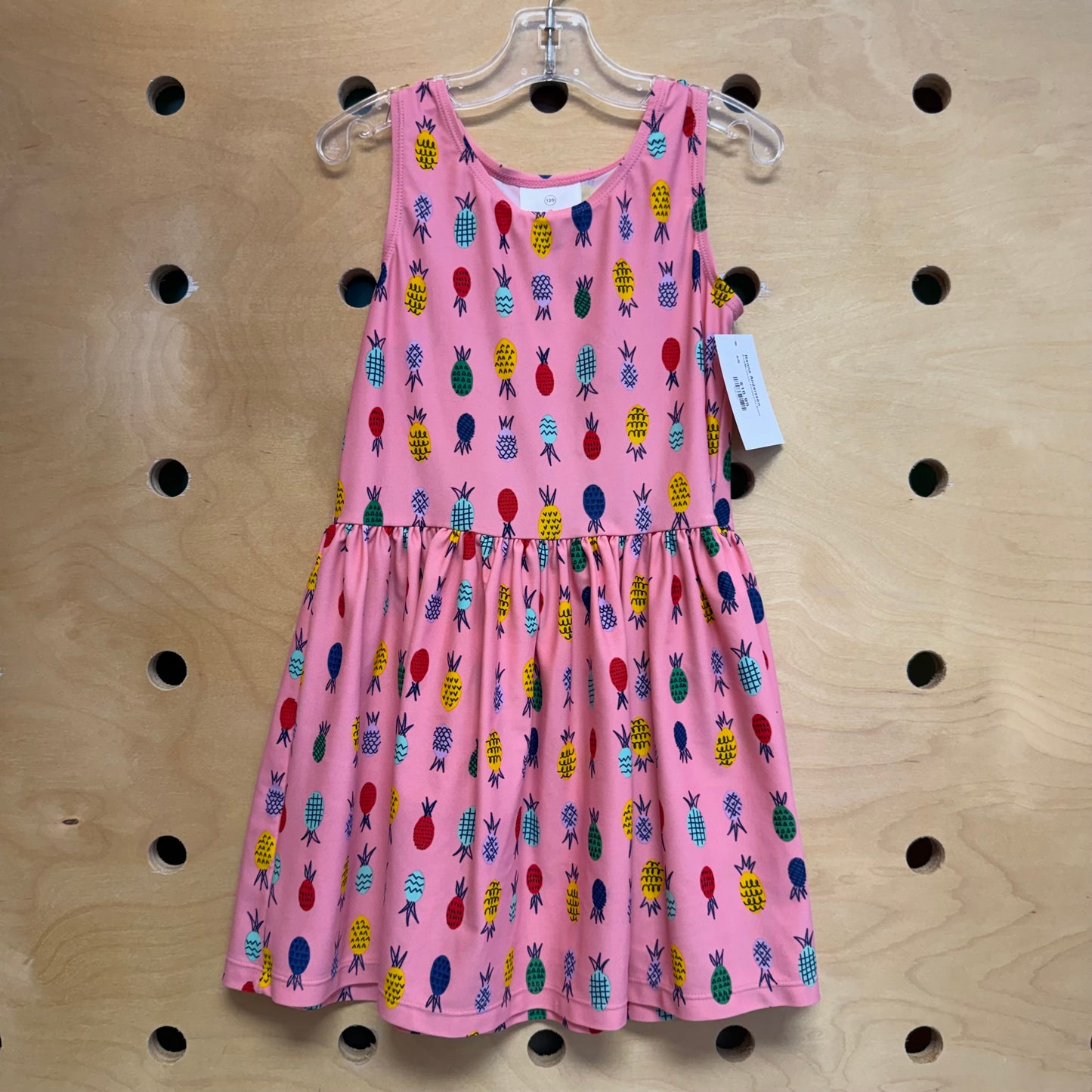 Pink/Multicolor Pineapples Dress